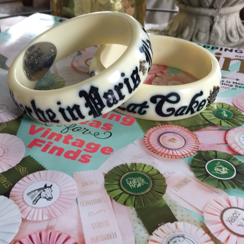 Peacock Park Design Bangle Bracelets